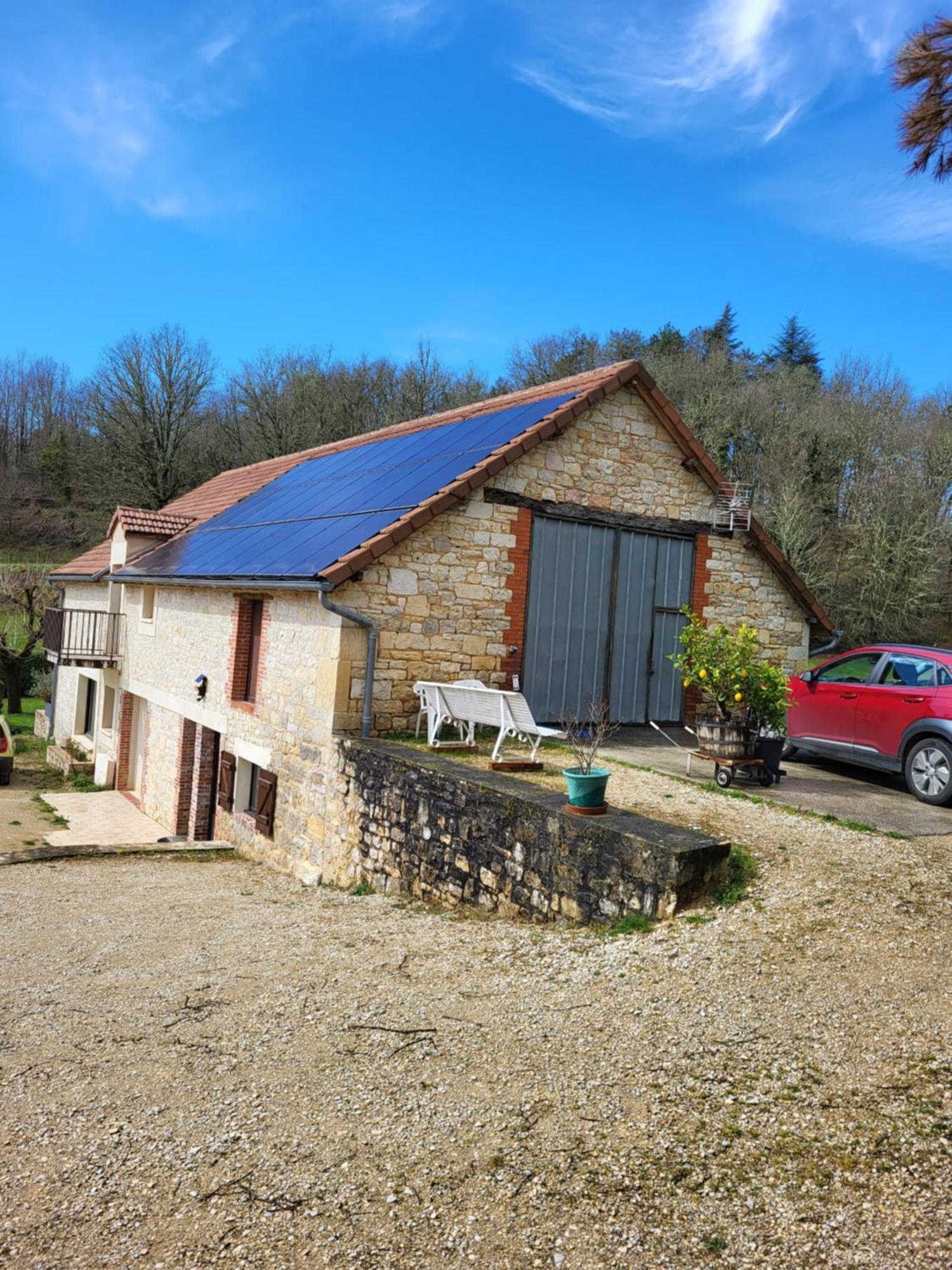 La Grange Du Chateau Boissieres  Bagian luar foto